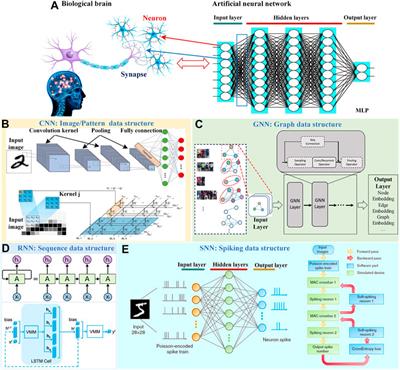 Review on data-centric brain-inspired computing paradigms exploiting emerging memory devices